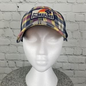 AMERICAN EAGLE | plaid Surf Hawaii mesh hat